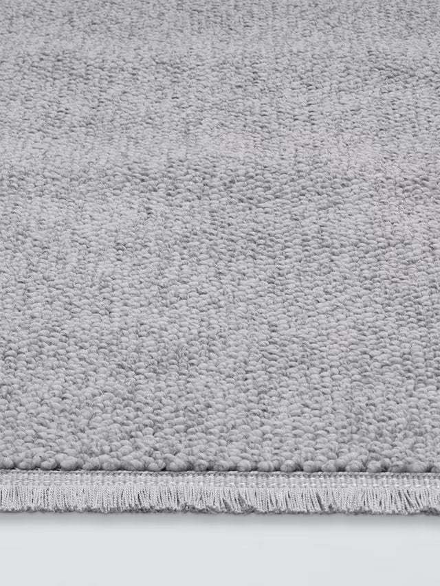 John Lewis Easy Care Rectangular Shaggy Rug L230 x W160cm - Natural Marl
