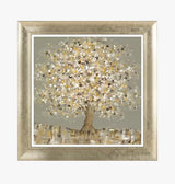 John Lewis Sara Otter 'Golden Glow' Framed Print 70 x 70cm - Blue/Green