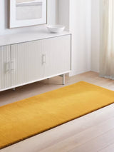 John Lewis Wellington Durable Pure Wool Runner Rug 240 x 70cm - Saffron