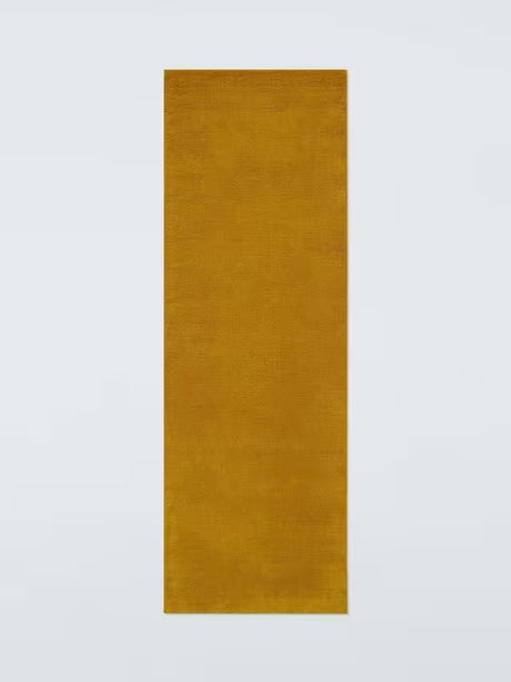 John Lewis Wellington Durable Pure Wool Runner Rug 240 x 70cm - Saffron