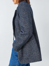 AND/OR Womens Single Button Regular Fit Herringbone Blazer - Size 18 - Blue