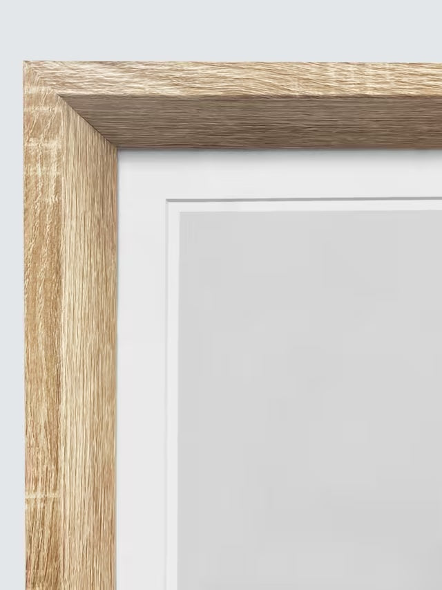 Brookpace Lascelles Anna Bulow 'Flow' Framed Print & Mount 75 x 55cm - Black