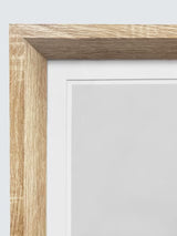 Brookpace Lascelles Anna Bulow 'Zen' Framed Print & Mount 75 x 55cm - Grey