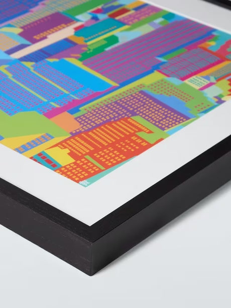 John Lewis Yoni Alter 'NYC Cityscape Day' Framed Print 45 x 62cm - Multi