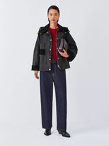 Barbour Women's Lanton Classic Waxed Cotton Jacket - Dark Green - UK 14