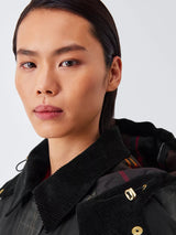 Barbour Women's Lanton Classic Waxed Cotton Jacket - Dark Green - UK 14