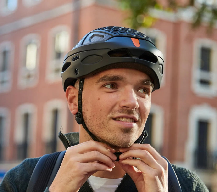 Newlane Adult Folding Commuter Compact Cycling Helmet M (56-61cm) - Yellow
