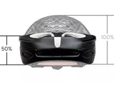 Newlane Folding Commuter Adult Cycling Compact Helmet 56-61cm - White/Black