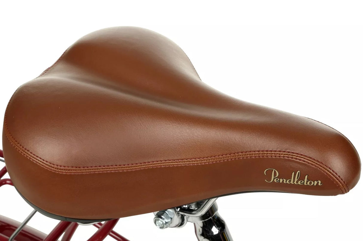 Pendleton Somerby Women's 7-Speed Hybrid Bike - Maroon Red - Small Frame