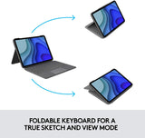 Logitech Folio Touch Keyboard Case for iPad Pro 11'' - Graphite - Kazoop 