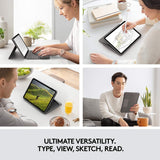 Logitech Folio Touch iPad Air 4th/5th Gen Keyboard Case with Trackpad - Grey - Kazoop 
