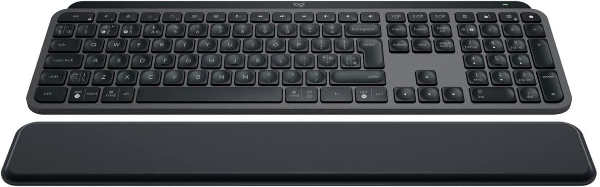 Logitech MX Keys S QWERTY UK Wireless Keyboard & Mouse - Graphite - Kazoop 