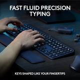 Logitech MX Keys S QWERTY UK Wireless Keyboard & Mouse - Graphite - Kazoop 