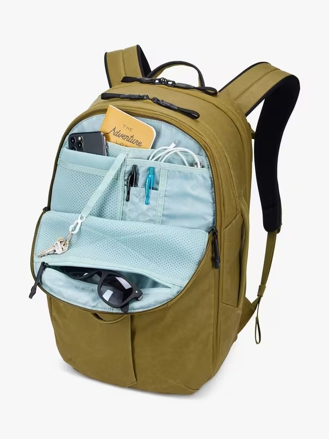 Thule Aion 28L Recycled Polyester Backpack with Laptop Compartment - Nutria