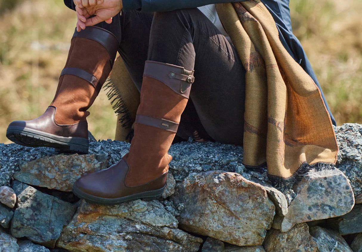 Dubarry Womens Dunmore Gortex Waterproof Country Boot - Walnut Leather - UK5