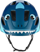 Lazer PNut KinetiCore Shark Uni-Size 46-52cm Kids Cycling Helmet - Blue