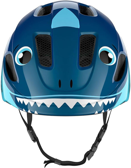 Lazer PNut KinetiCore Shark Uni-Size 46-52cm Kids Cycling Helmet - Blue