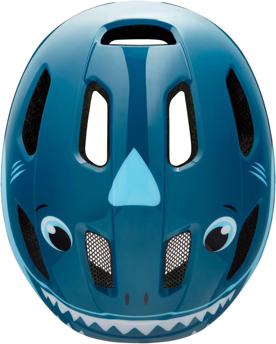 Lazer PNut KinetiCore Shark Uni-Size 46-52cm Kids Cycling Helmet - Blue