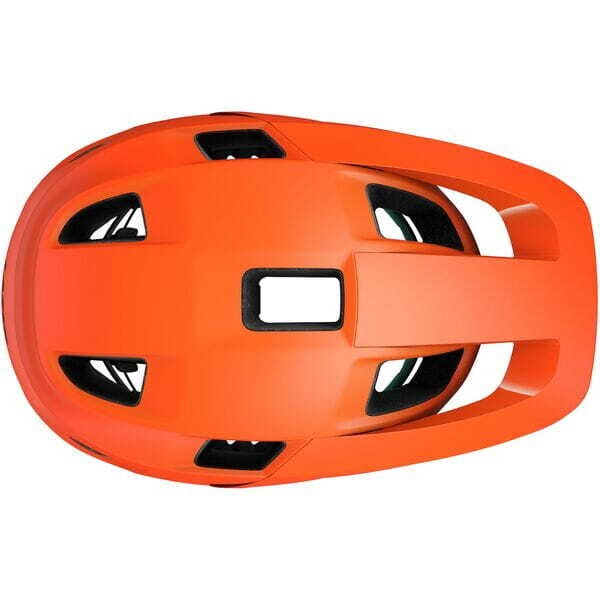 Lazer Lupo KinetiCore Adult Cycling Helmet - Matt Orange - One Size 55-61cm