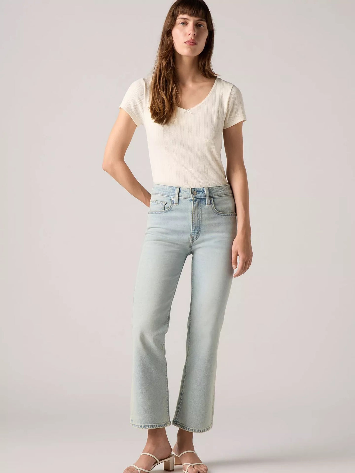Levi's 725 Kick High Rise Ankle Boot Jeans - Can You Kick It - Size 28/UK 10