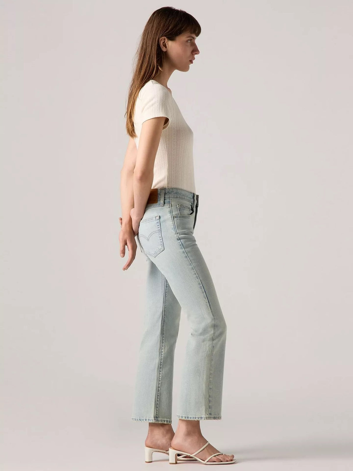 Levi's 725 Kick High Rise Ankle Boot Jeans - Can You Kick It - Size 28/UK 10