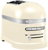 KitchenAid 5KMT2204BAC Artisan 2-Slice Toaster 1250W - Almond Cream - Kazoop 