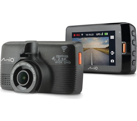 Mio MiVue 798 Quad HD 1600p WiFi GPS Car Video Dash Cam - Black - Kazoop 