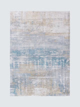 Louis De Poortere Abstract Streaks Rug L280 x W200cm - Long Island Blue