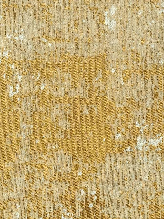 Louis De Poortere Virgin Land PET Rectangular Rug L200 x W140cm - Gold