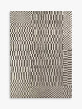 Louis De Poortere Berber Caidal Indoor Rug L280 x W200cm - Black/White - Kazoop 