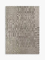 Louis De Poortere Berber Caidal Indoor Rug L280 x W200cm - Black/White - Kazoop 