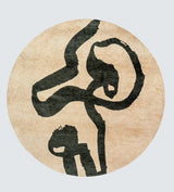 Louis De Poortere Ribbon Spirit Abstract Round Rug 240cm - Garden Spirit