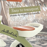 Chillafish Ziggis 2-5 Years Toddler Kids Ride-On Tricycle - Olive Green