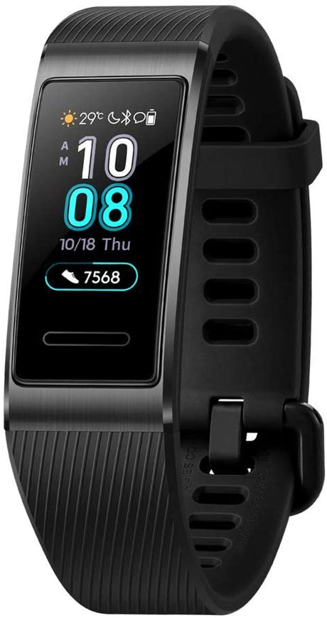 Huawei Band 3 Pro Activity Tracker 0.95" AMOLED Touchscreen - Black - Kazoop 