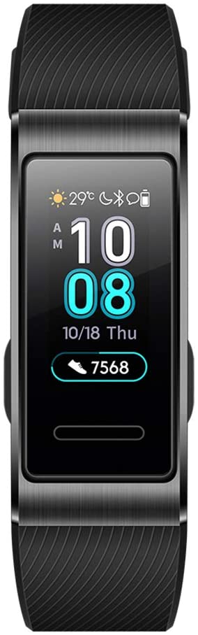 Huawei Band 3 Pro Activity Tracker 0.95" AMOLED Touchscreen - Black - Kazoop 