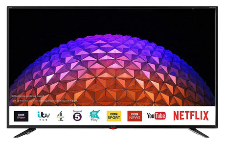 Sharp 4T-C55BJ2KO2FB 4K UHD 55" LED Smart TV With Freeview Play - Black