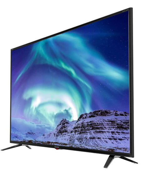 Sharp 4T-C55BJ2KO2FB 4K UHD 55" LED Smart TV With Freeview Play - Black