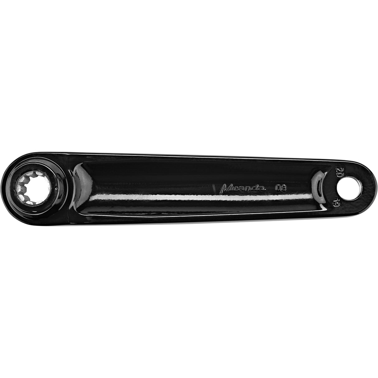 Miranda Delta Plus Crankset for Bosch Active and Active Plus MY2018 - Silver - Kazoop 