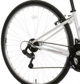 Apollo Excelle Womens 18-Speed Hybrid Bike - Small 14'' Steel Frame - White
