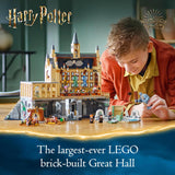 LEGO Harry Potter 76435 Hogwarts Castle: The Great Hall Toy Playset - Kazoop 
