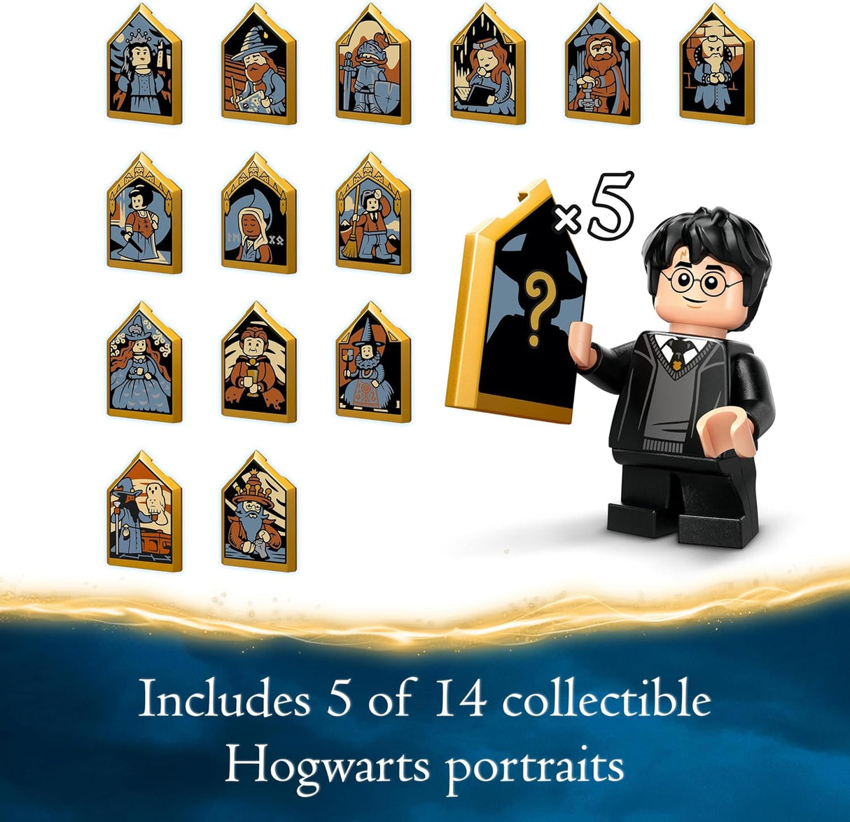 LEGO Harry Potter 76435 Hogwarts Castle: The Great Hall Toy Playset - Kazoop 