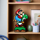LEGO Super Mario 71438 Mario & Yoshi Pixelated Character Figure Building Set