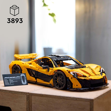 LEGO Technic Ultimate 42172 McLaren P1 Car Building Set for Adults - Kazoop 