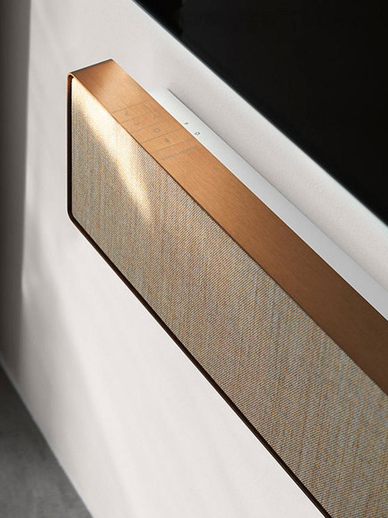 Bang & Olufsen Beosound Stage All-In-One Bluetooth Sound Bar - Bronze/Taupe