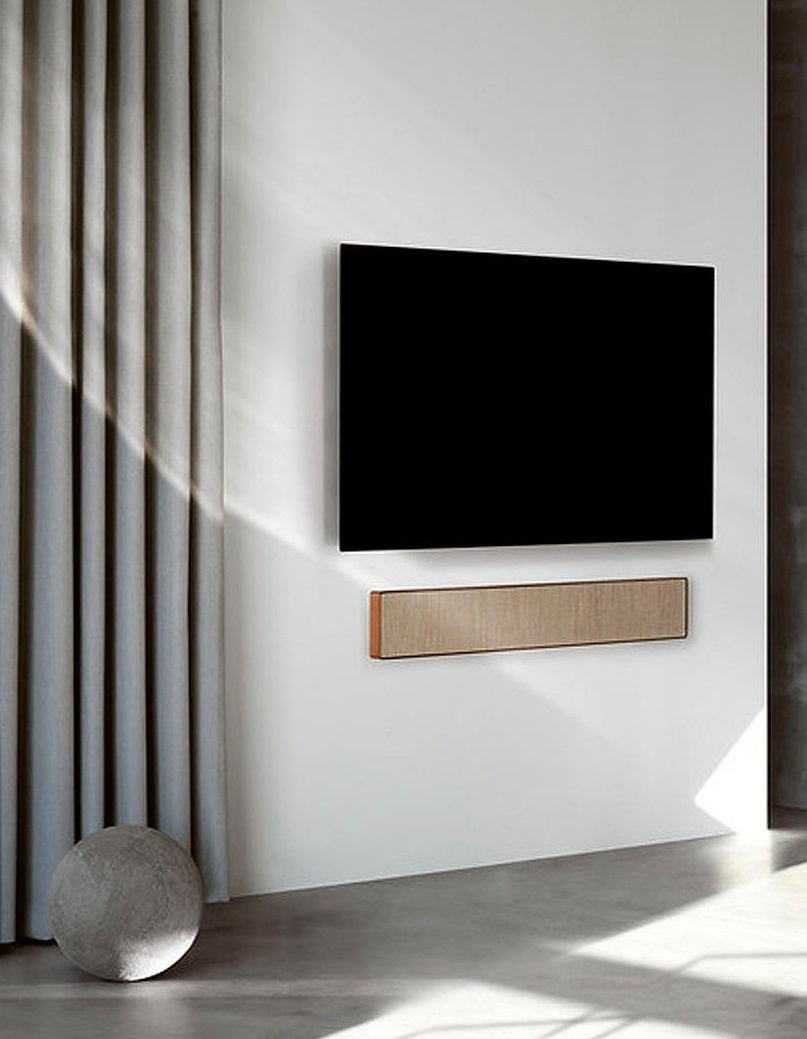 Bang & Olufsen Beosound Stage All-In-One Bluetooth Sound Bar - Bronze/Taupe