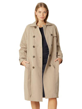Ilse Jacobsen Hornbæk Rain Vision 03 Womens Trench Coat Light Brown Size 12