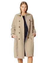 Ilse Jacobsen Hornbæk Womens Rain Vision 03 Trench Coat - Light Brown UK 16
