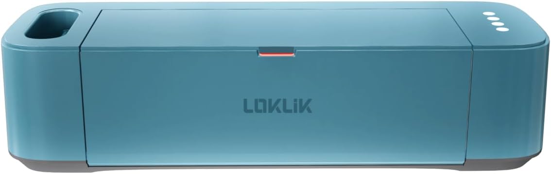 Loklik Crafter Smart DIY Compact Portable Cutting Machine - Denim Blue
