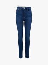 Paige Margot High Rise Ultra Skinny Jeans Brentwood Mid Wash Blue - Size 25