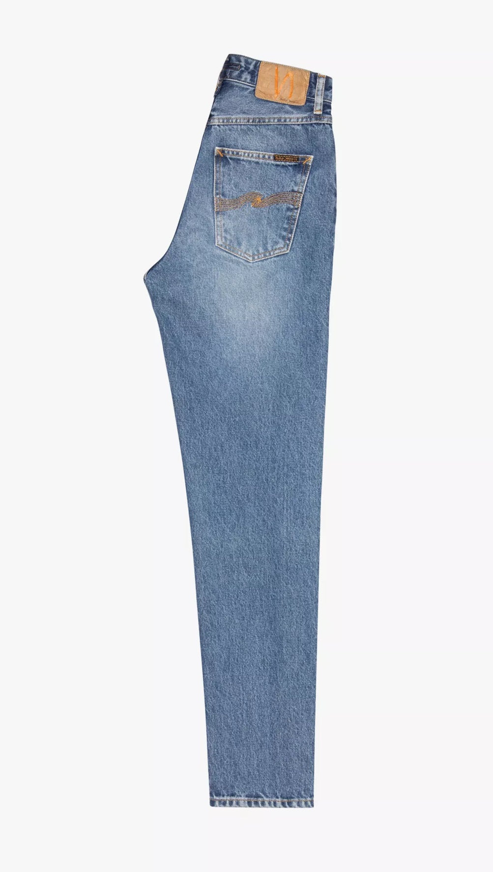 Nudie Jeans Women's Breezy Dreamer Tapered High Rise Jeans - Blue - W26/L26